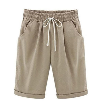 Heren Short – Relaxte Pasvorm – Ademende Stof – Elastische Taille met Zakken
