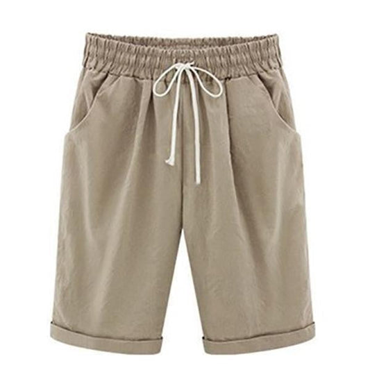 Heren Short – Relaxte Pasvorm – Ademende Stof – Elastische Taille met Zakken