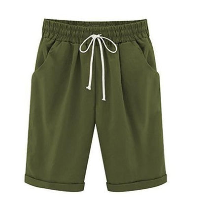 Heren Short – Relaxte Pasvorm – Ademende Stof – Elastische Taille met Zakken