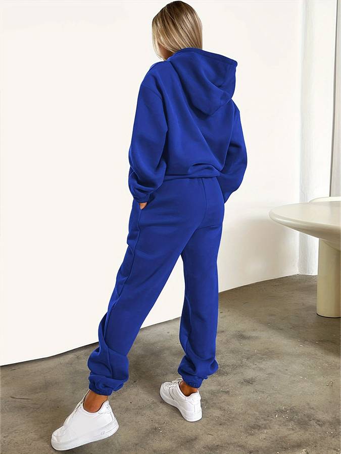 Faylen | Comfortabel Hoodie Tweedelige Joggingset