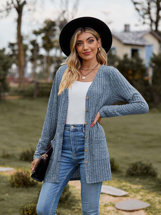 Liezel | Gestreept Halflang Vest
