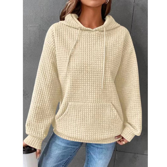 Hannah | Wafelgebreide Hoodie