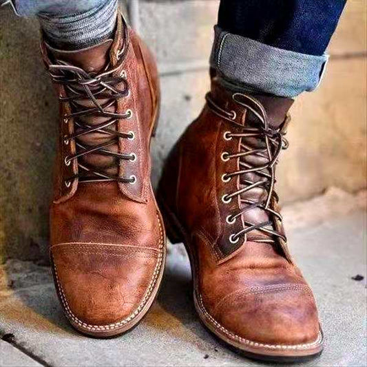 Jaelric | Stoere Veterschoenen Voor Heren