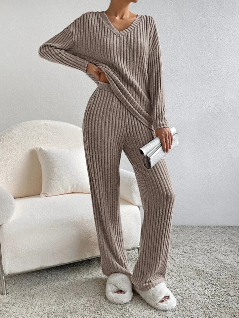 Karsyn | Comfortabele Geribbelde Lounge Set