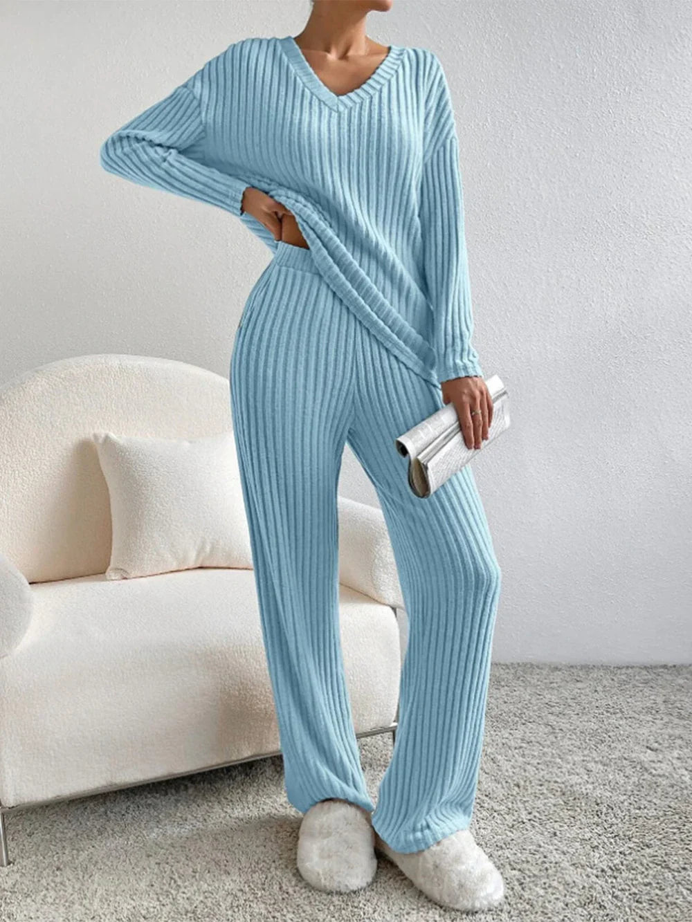 Karsyn | Comfortabele Geribbelde Lounge Set