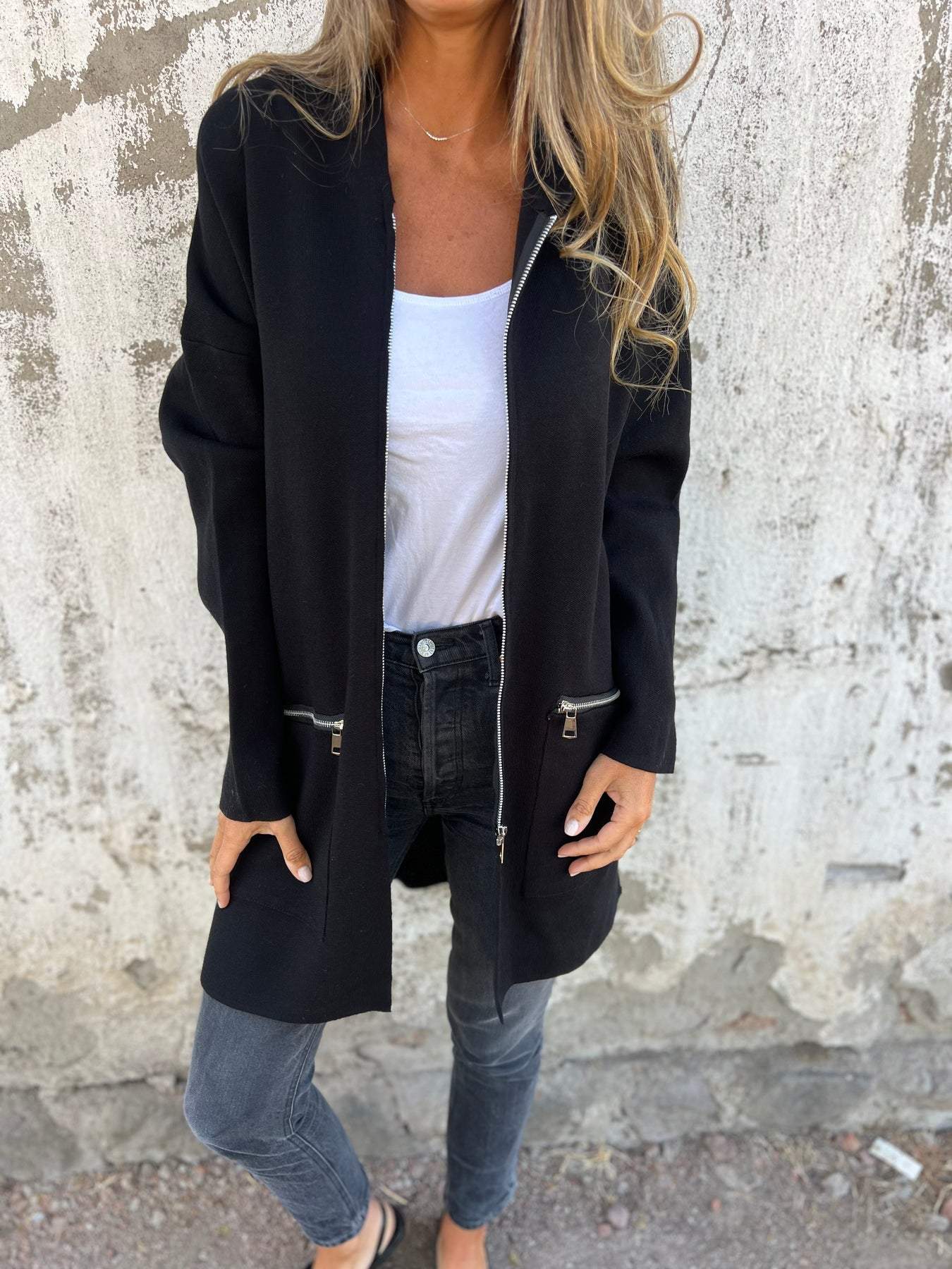 Martine | Stijlvolle Lange Hoodie