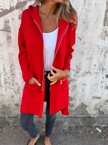 Martine | Stijlvolle Lange Hoodie