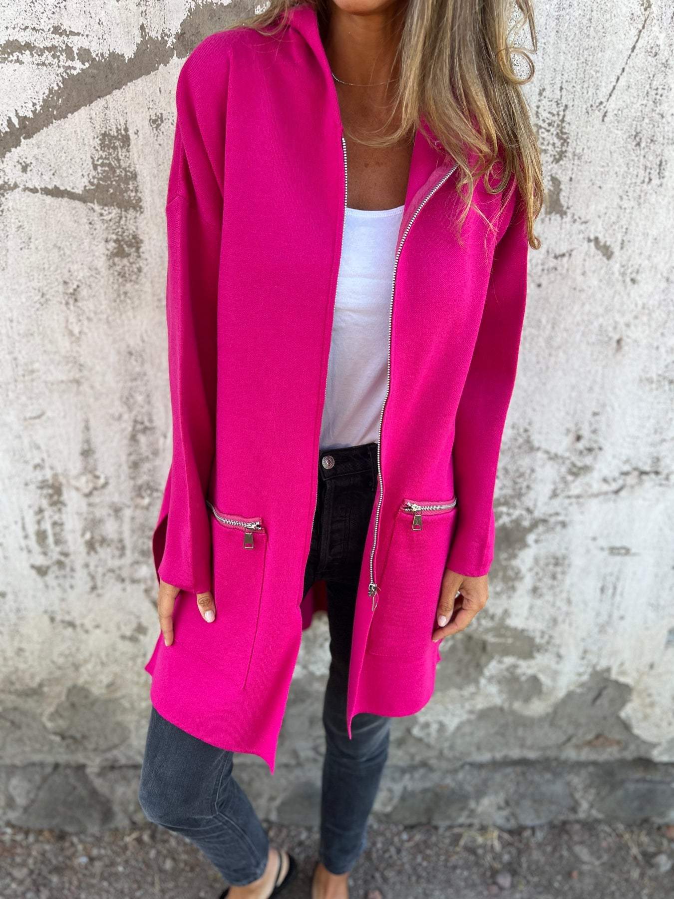 Martine | Stijlvolle Lange Hoodie