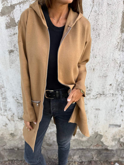 Martine | Stijlvolle Lange Hoodie