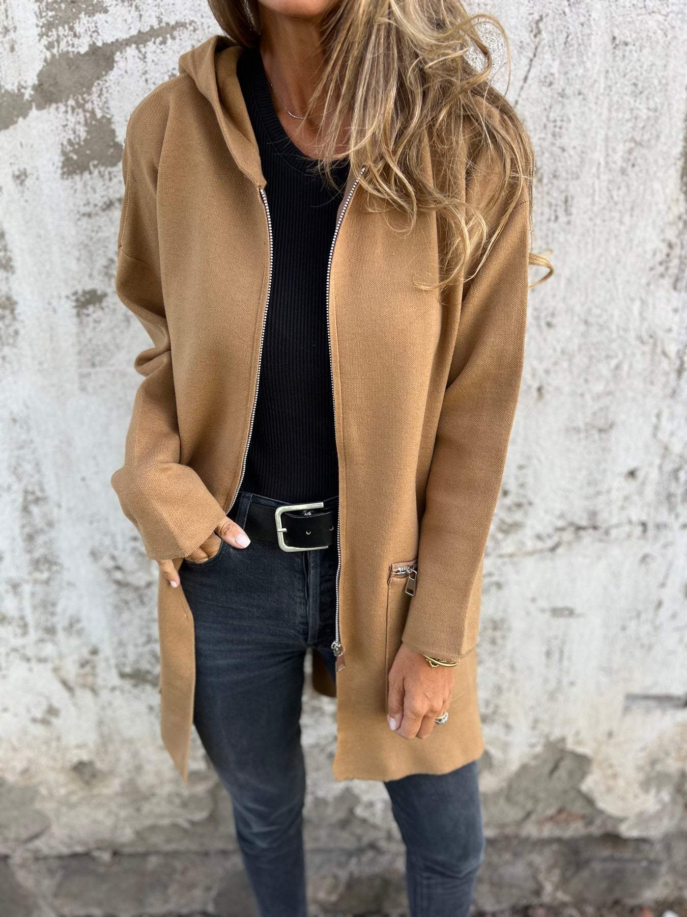 Martine | Stijlvolle Lange Hoodie