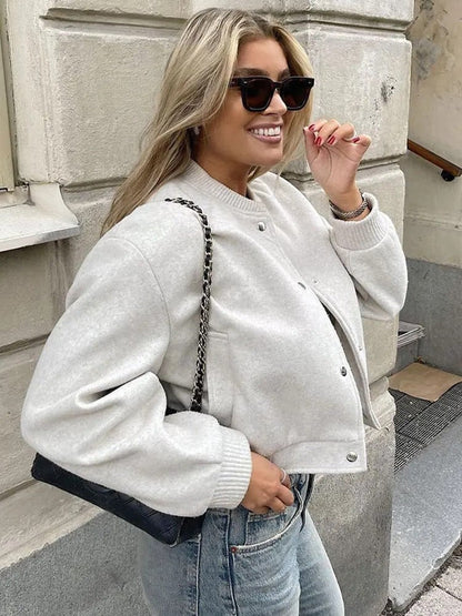 Henkel - Stijlvol Cropped Bomber