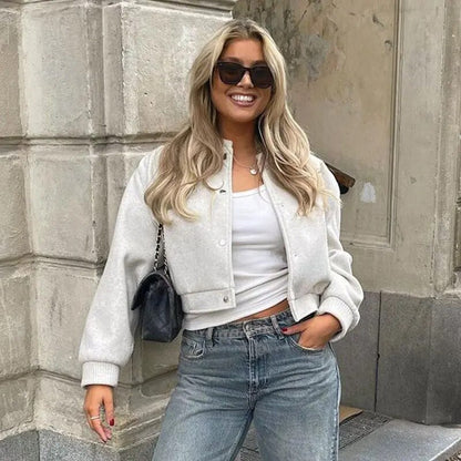 Henkel - Stijlvol Cropped Bomber