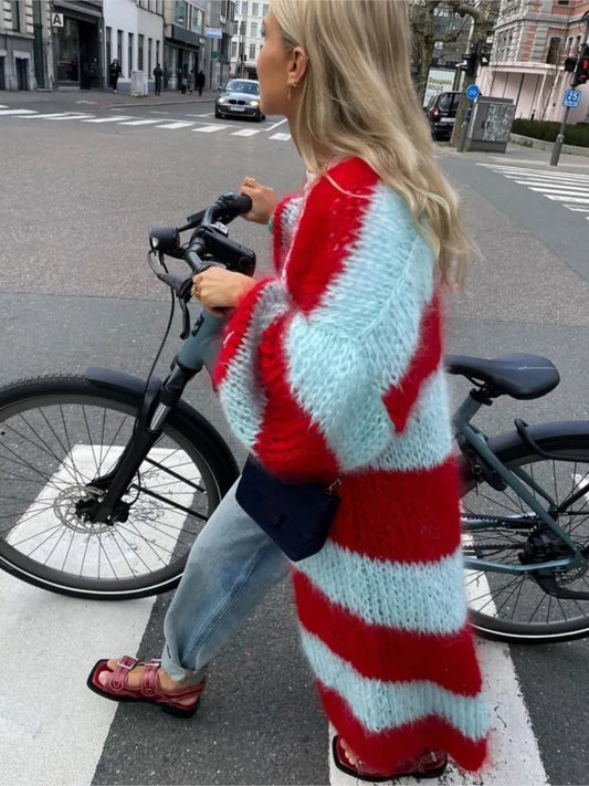 Sue | Oversized Pluizig Vest