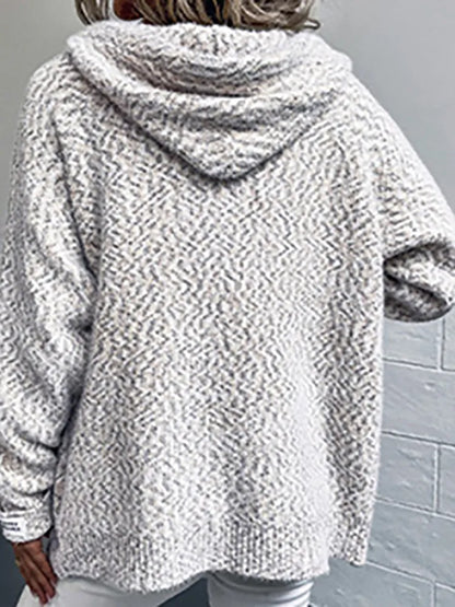 Tina | Comfortabele Gebreide Hoodie