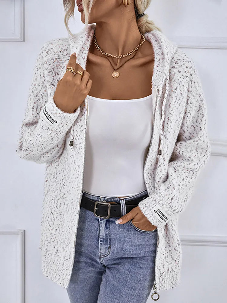 Tina | Comfortabele Gebreide Hoodie
