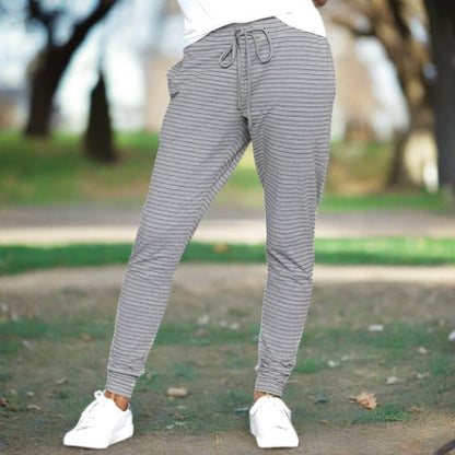 Jorinde | Gestreepte Joggingbroek Dames Comfort