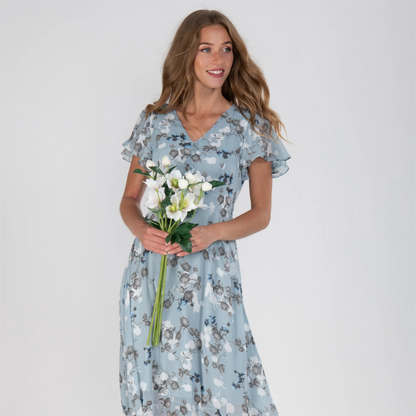 Marjorie - Retro Bloemenjurk