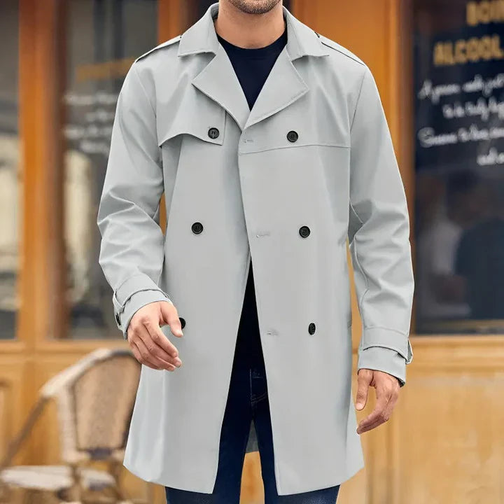 Stig | Trendy Trenchjas Heren