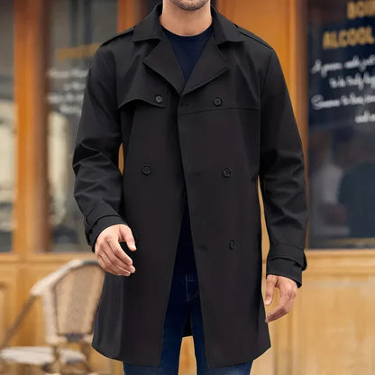 Stig | Trendy Trenchjas Heren