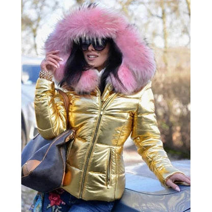 Eulalia | Trendy Gewatteerde Winterjas