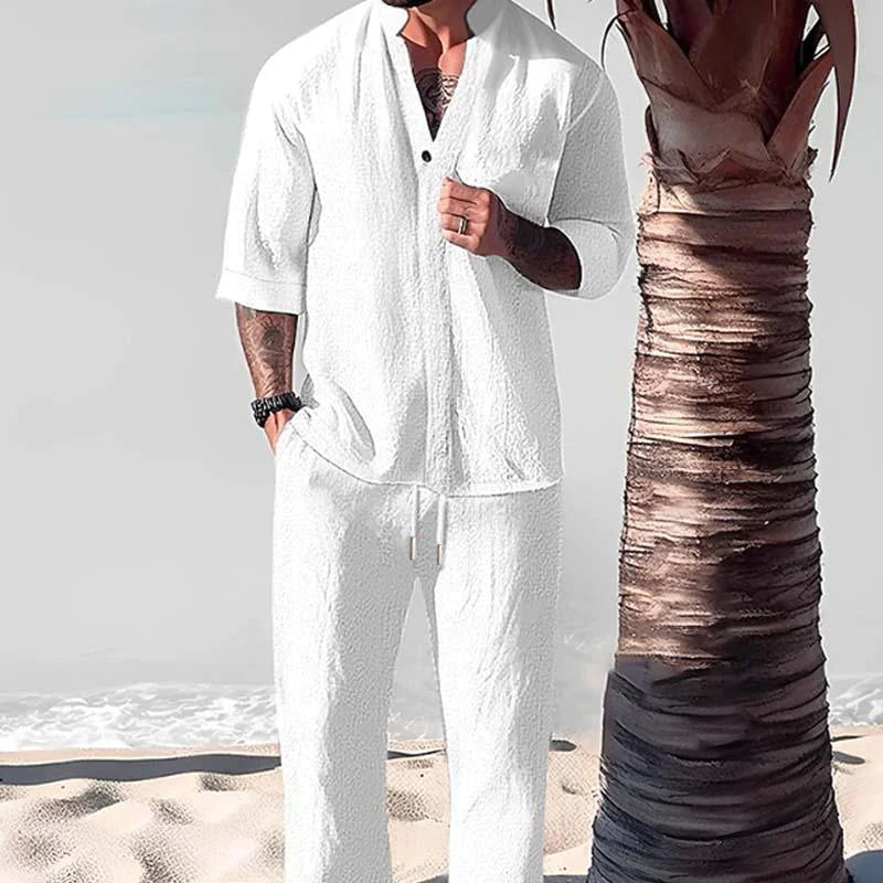 Isandro | Luchtig Tweedelig Outfit