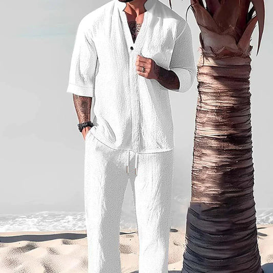 Isandro | Luchtig Tweedelig Outfit