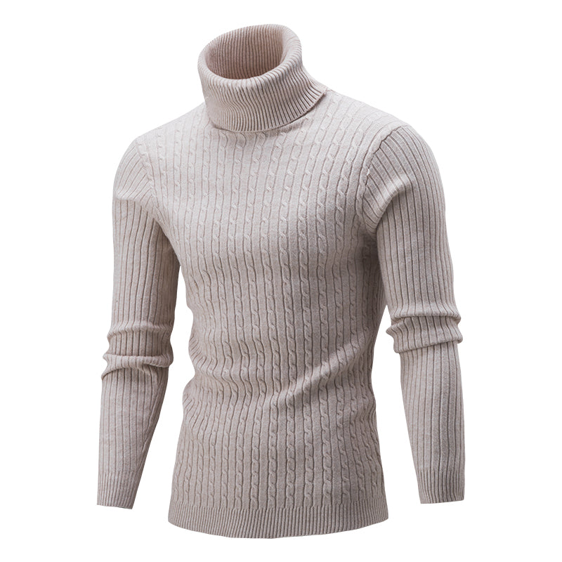 Roydon | Trendy Gebreide Geribbelde Coltrui